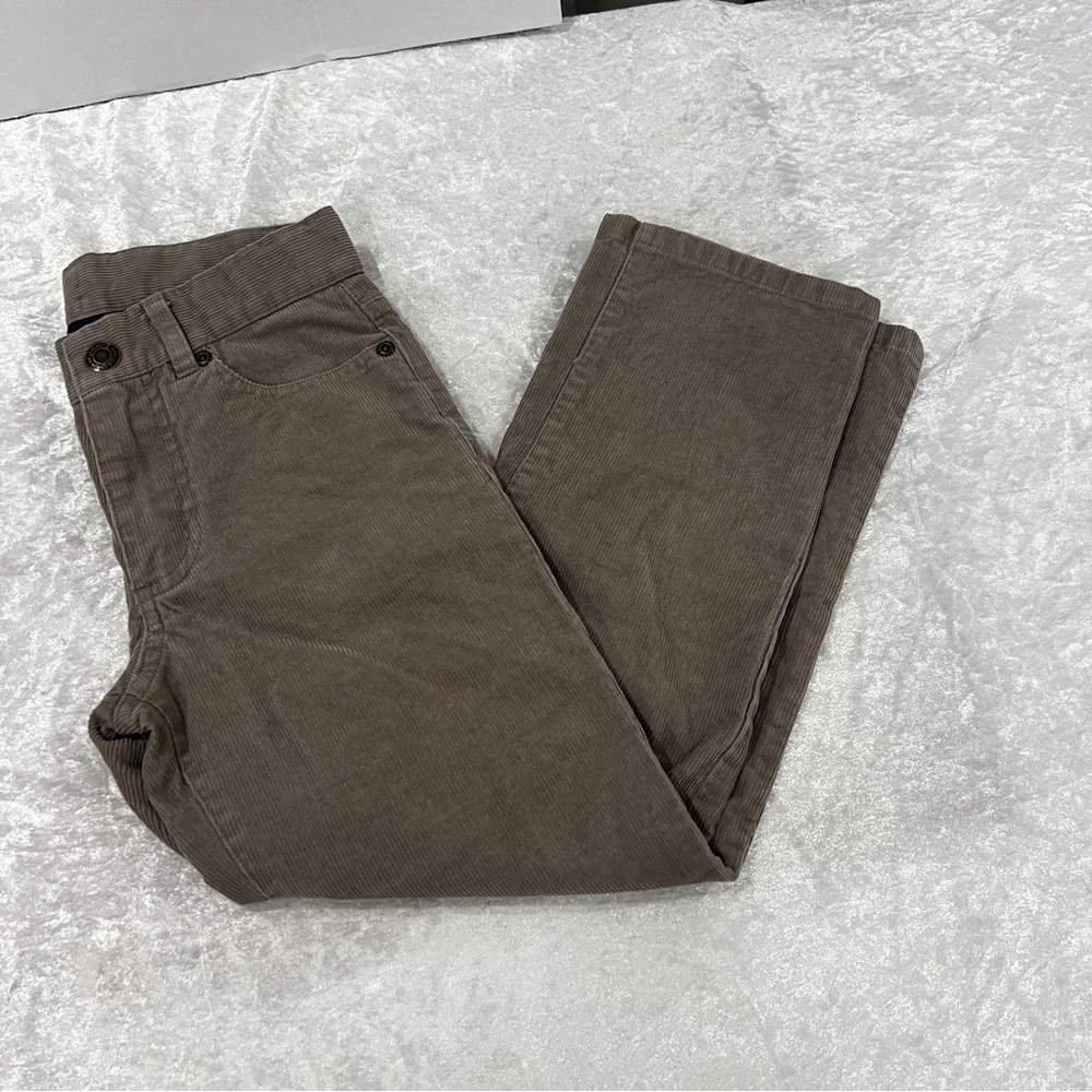 Janie And Jack Corduroy Pants Kids Size 6 Boys Gray Grey